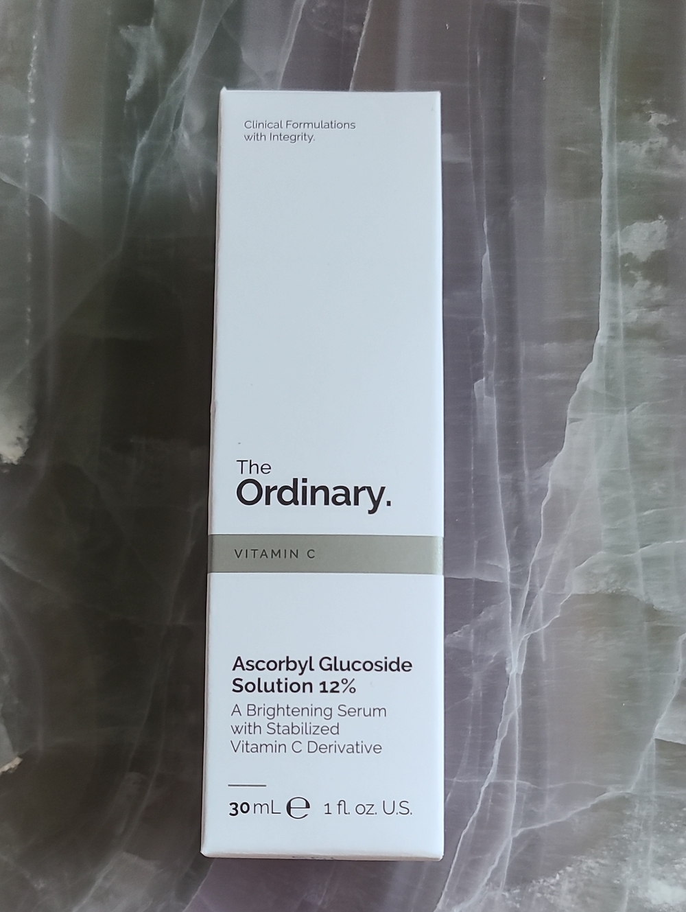 The Ordinary Ascorbyl Glucoside Solution 12% Brightening Serum — 30ml - Picture 1 of 4